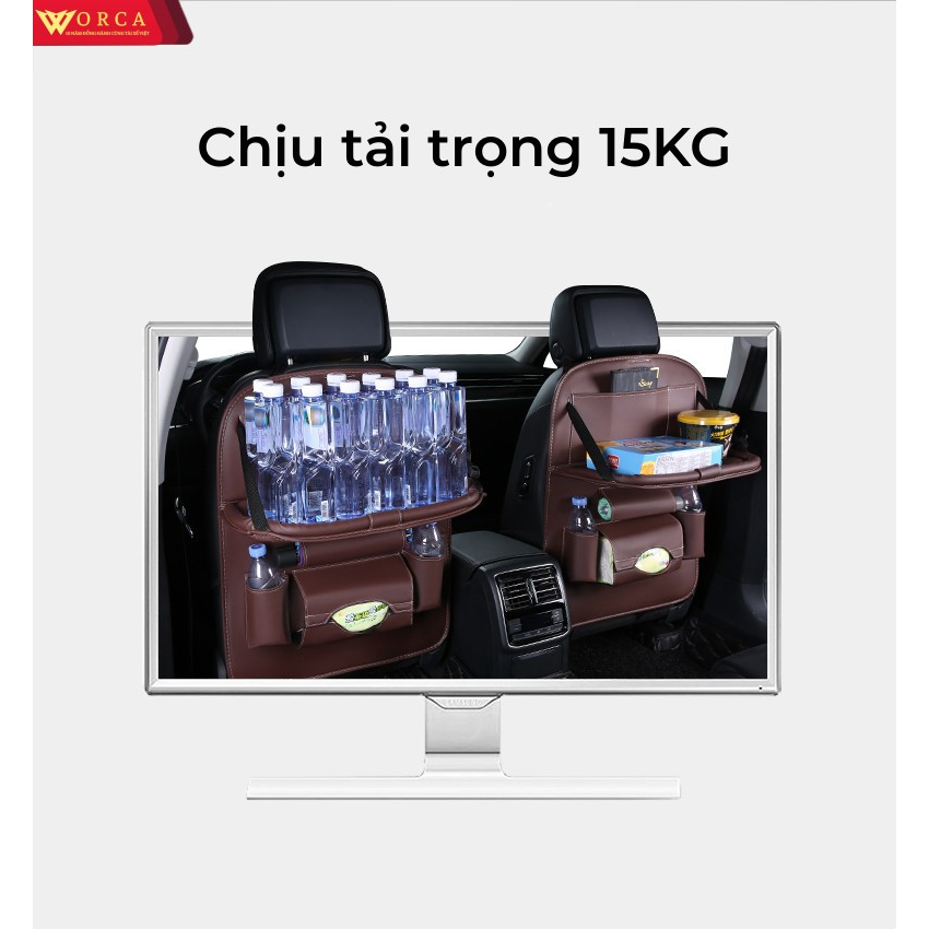 Túi Để Đồ Treo Sau Lưng Ghế Ô Tô túi đựng đồ sau ghế xe hơi Da PU Cao Cấp