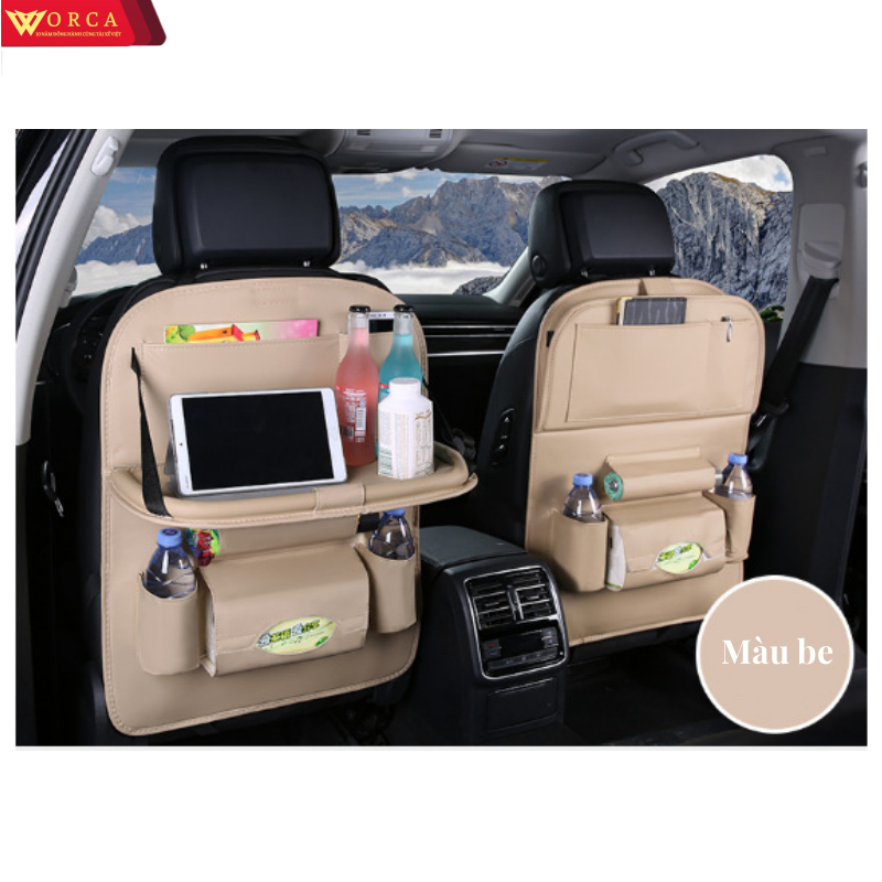 Túi Để Đồ Treo Sau Lưng Ghế Ô Tô túi đựng đồ sau ghế xe hơi Da PU Cao Cấp
