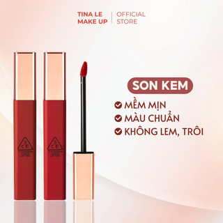 Son kem 3CE Cloud Lip Tint [HÀNG CHÍNH HÃNG]  Son 3ce màu tông đất thiết kế cưc sang trọng