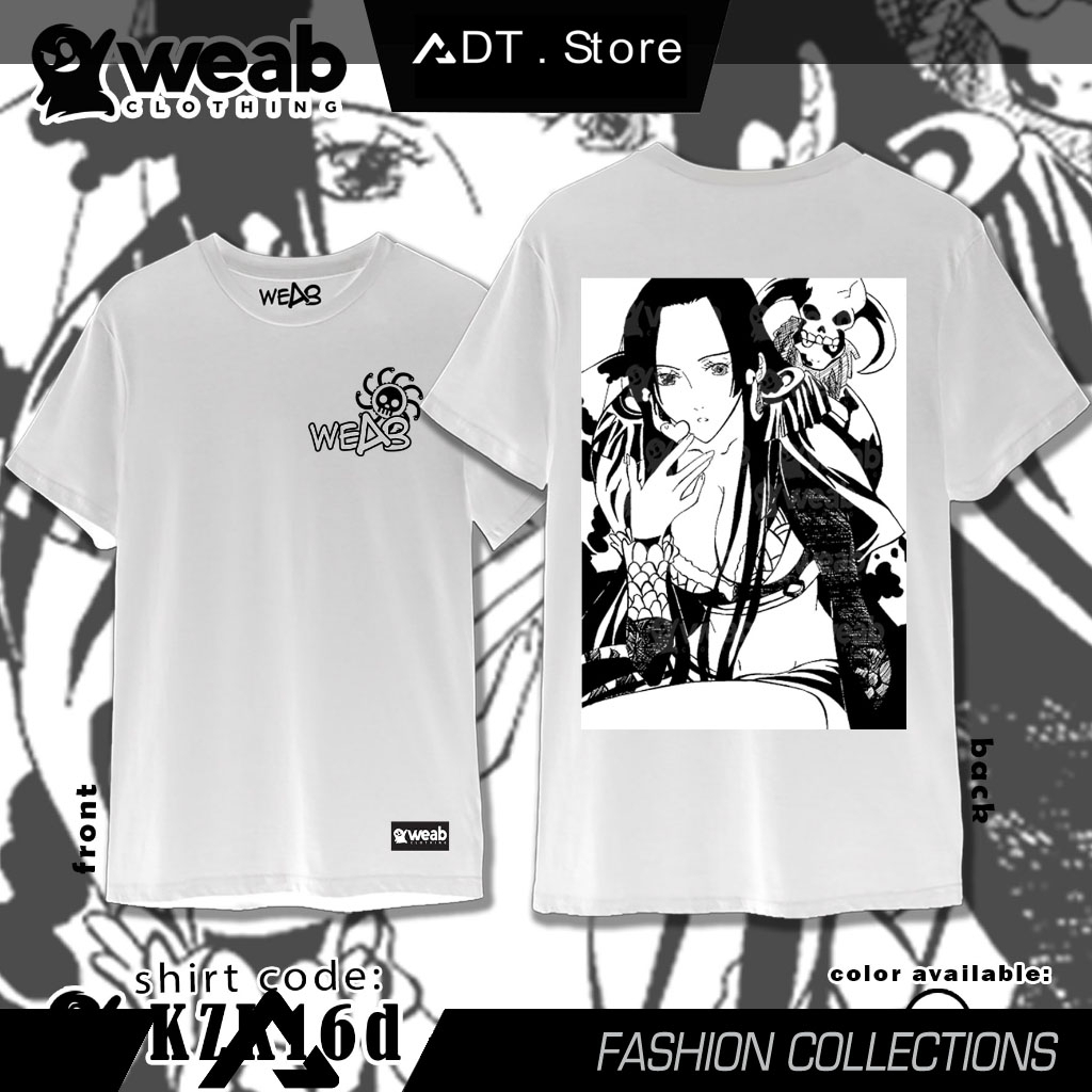 Áo thun hình WEAB CLOTHING ONE PIECE cực chất giá rẻ mẫu HOT bán chạy