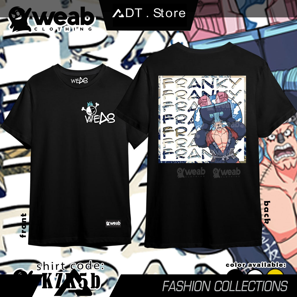 Áo thun hình WEAB CLOTHING ONE PIECE cực chất giá rẻ mẫu HOT bán chạy