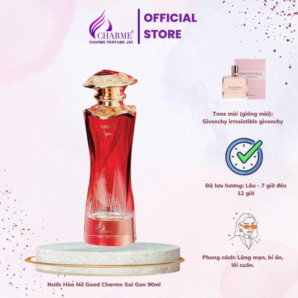 Nước Hoa Nữ Good Charme Sai Gon 90ml