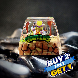 Ninja turtles keycap , artisan keycap , nút bàn phím cơ ninja rùa , custom keycaps