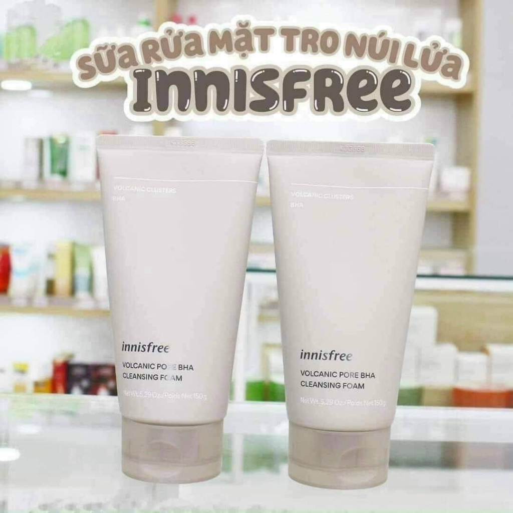 Sữa rửa mặt innisfree Tro Núi Lửa - Hàn Quốc