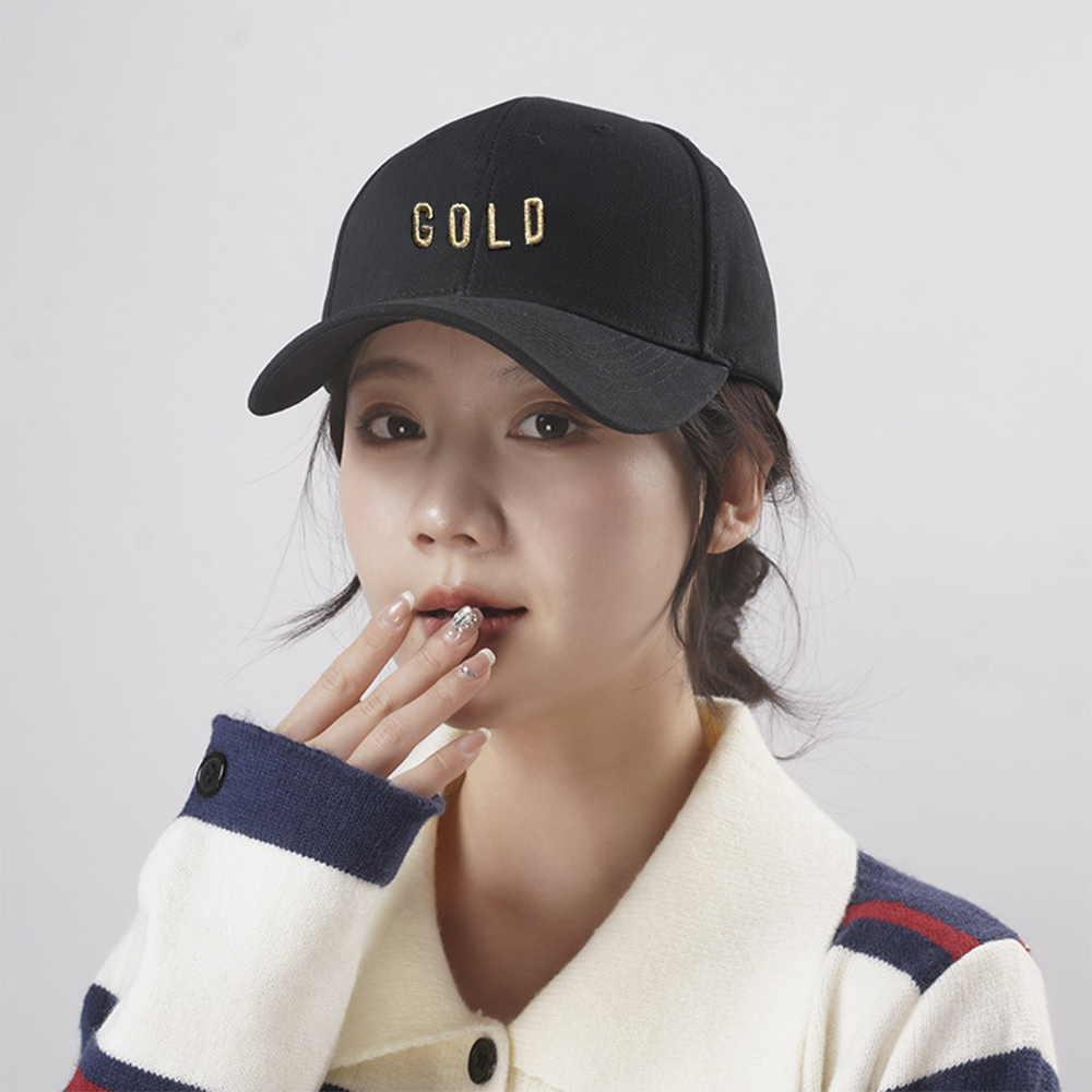 Mũ Lưỡi Trai Nón Kết Nhung Cao Cấp Thêu Chữ Gold Phong Cách Nam Nữ - Hata24h