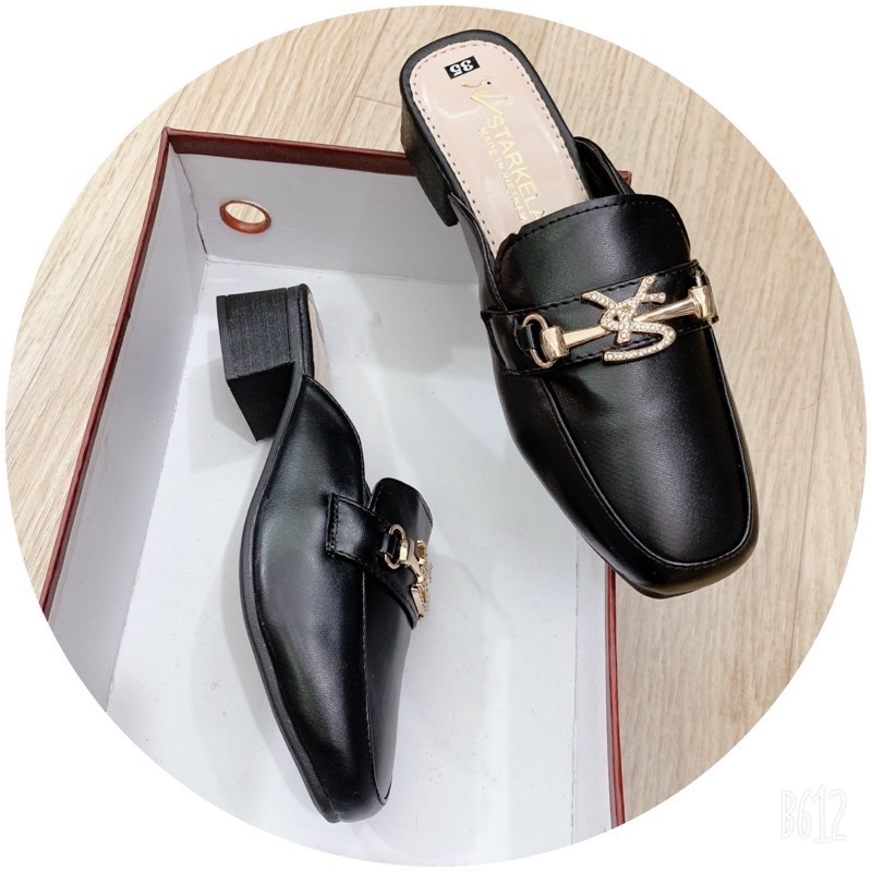 Giày Sục khoá Y.S đá cao 4cm ( hình thật) siêu sang