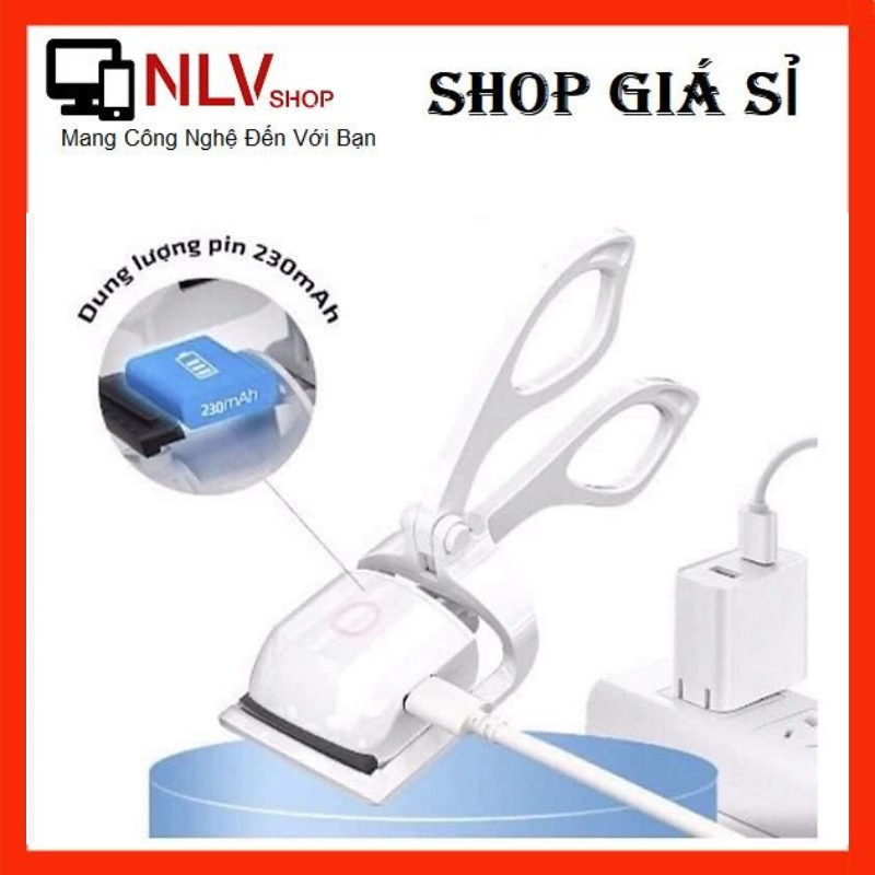 Máy uốn cong mí mắt cầm tay sạc USB, dụng cụ bấm mi nhiệt độ cao, uốn cong mi nhanh chóng, tạo hình mi mắt quyến rũ