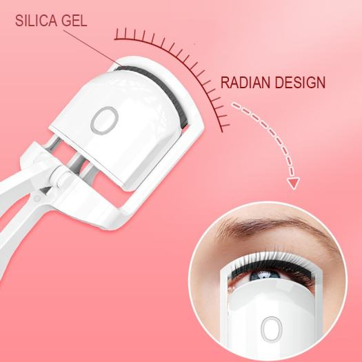 Máy uốn cong mí mắt cầm tay sạc USB, dụng cụ bấm mi nhiệt độ cao, uốn cong mi nhanh chóng, tạo hình mi mắt quyến rũ