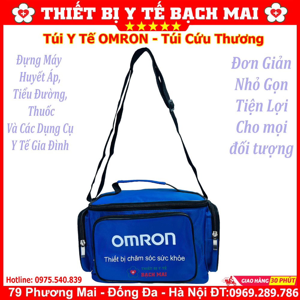 TÚI CỨU THƯƠNG - TÚI Y TẾ OMRON [CHUẨN BỘ Y TẾ]