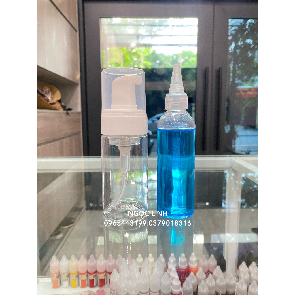 Xà Phòng Bọt Bluesoap Lau Xăm 50ml 100ml