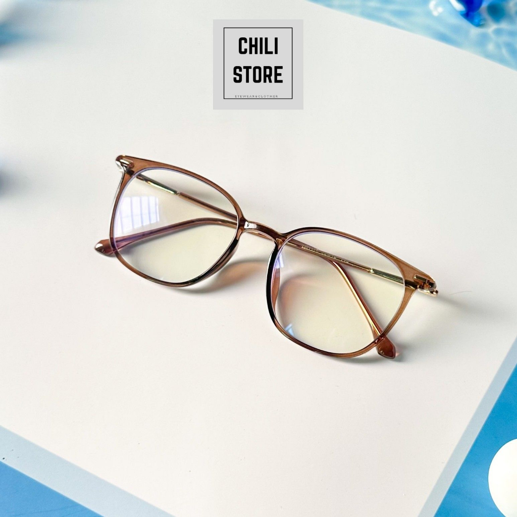 Gọng kính cận Nam nữ Chilistore Kính cận thời trang phong cách Hàn quốc 1118