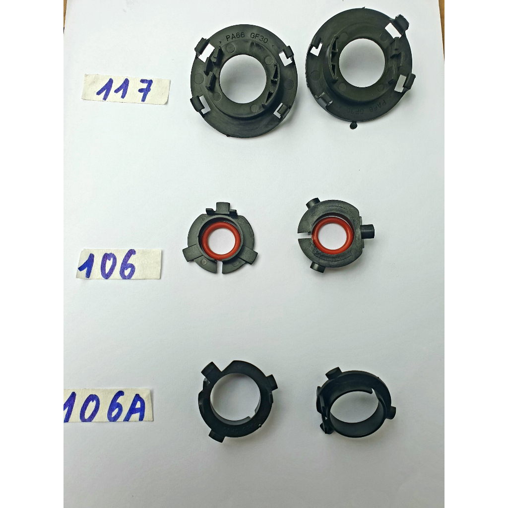 ngàm đế chân đèn h7 , bộ chuyển đổi chân đèn h7