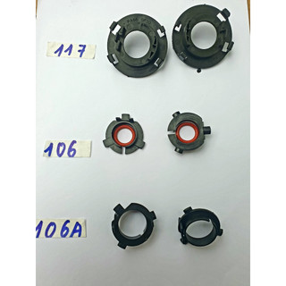 Ngàm đế chân đèn h7 , bộ chuyển đổi chân đèn h7