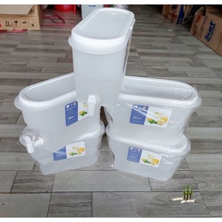 Bình nước có vòi để tủ lạnh 3.5 lít nhựa Việt Nhật