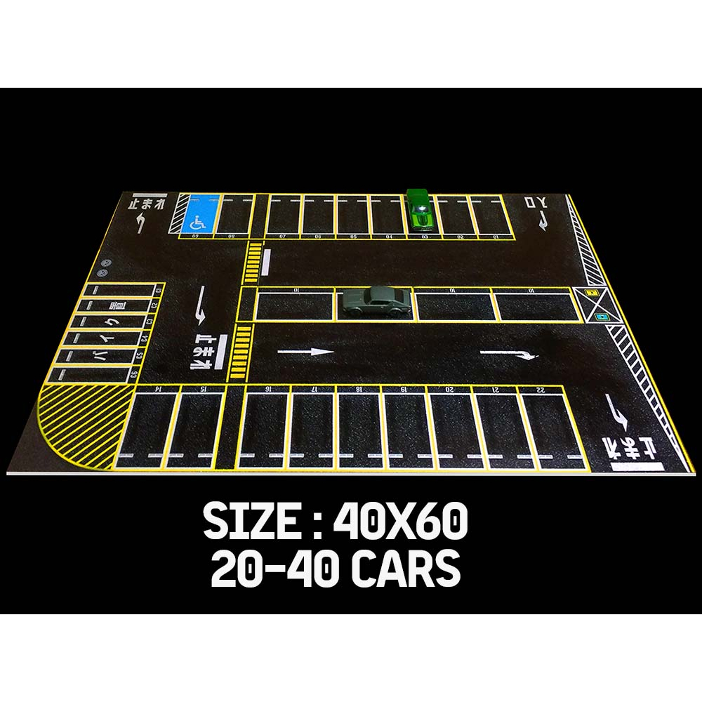 Bãi đỗ xe 1:64 siêu lớn