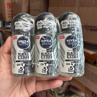 (Hàng Thái ) Lăn khử mùi Nivea black white