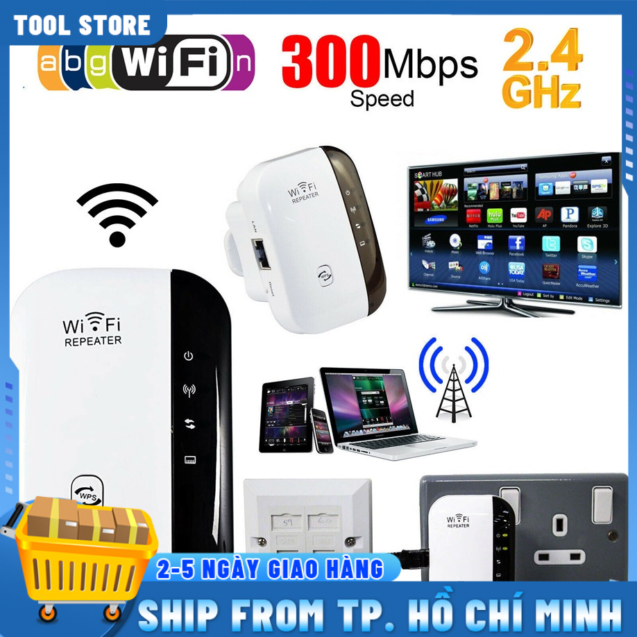 Kích sóng Wifi, Bộ Mở Rộng Sóng Wifi Chuẩn N (Thiết bị kích sóng Wifi) LAN/WLAN AP