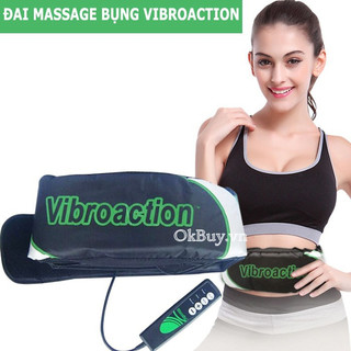 Đai Massage Bụng Giảm Mỡ Máy Mát Xa Bụng Vibroaction - Máy Massage Giảm Mỡ Toàn Thân Đai Lạnh