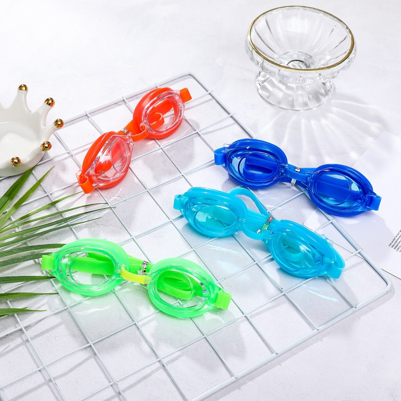 Kính Bơi Trẻ Em Bằng Silicone Chống Sương Mù & Nước , BẢO HÀNH 12 THÁNG