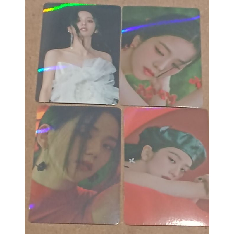 Thẻ ảnh photocard pob hologram siêu đẹp makestar jisoo solo album official card