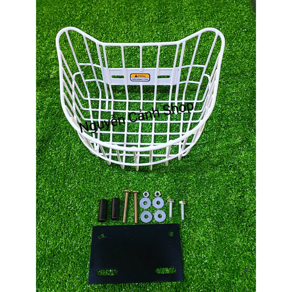 Rổ xe Scoopy mẫu V3-baga lưới Vuông
