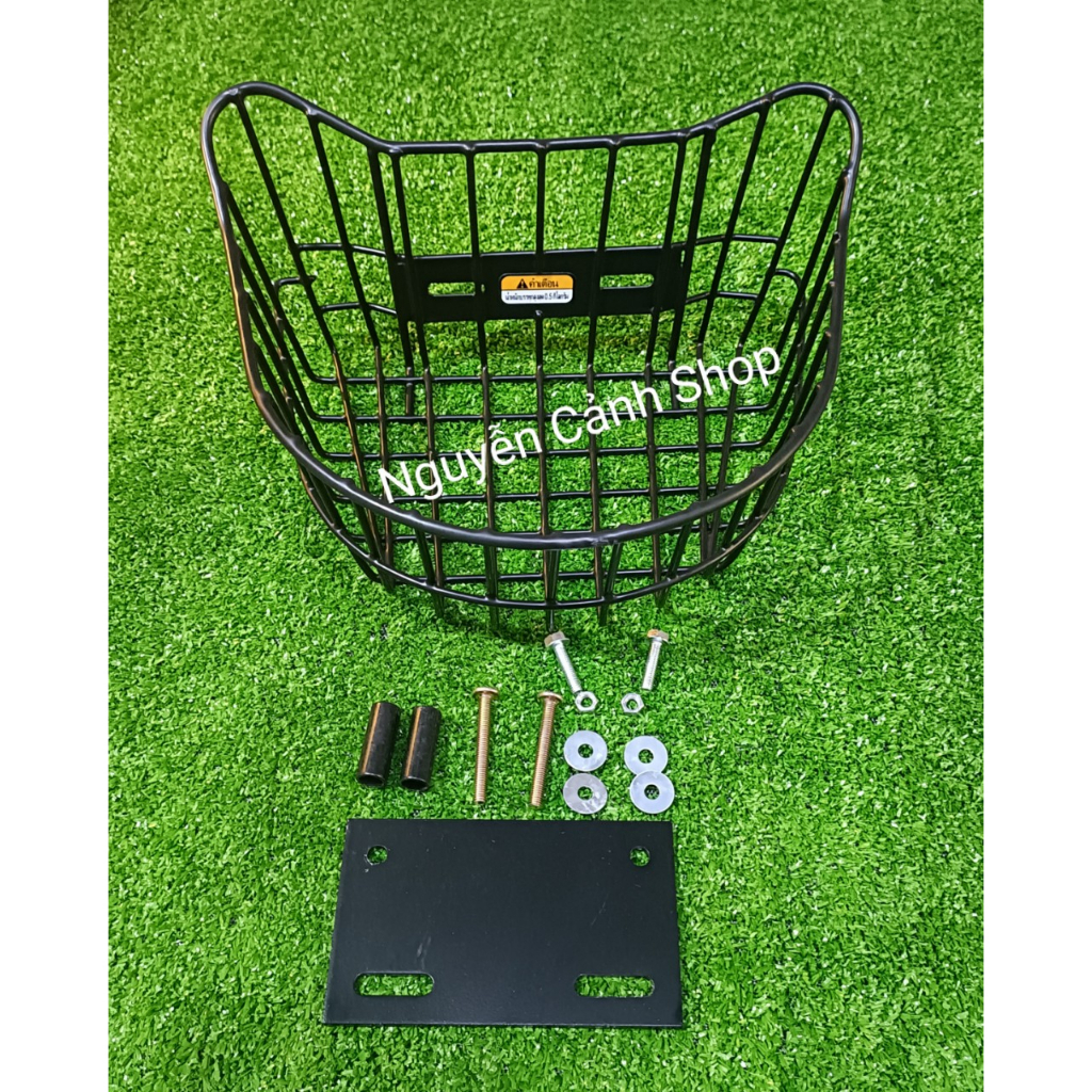 Rổ xe Scoopy mẫu V3-baga lưới Vuông