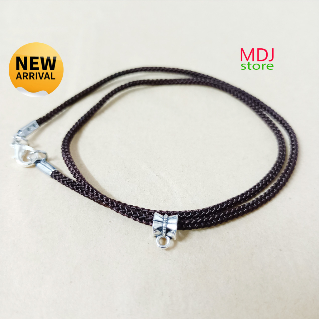 Dây dù đeo cổ cao cấp 2,2mm x 45cm MDJ có charm treo đeo mặt trang sức phục kiện