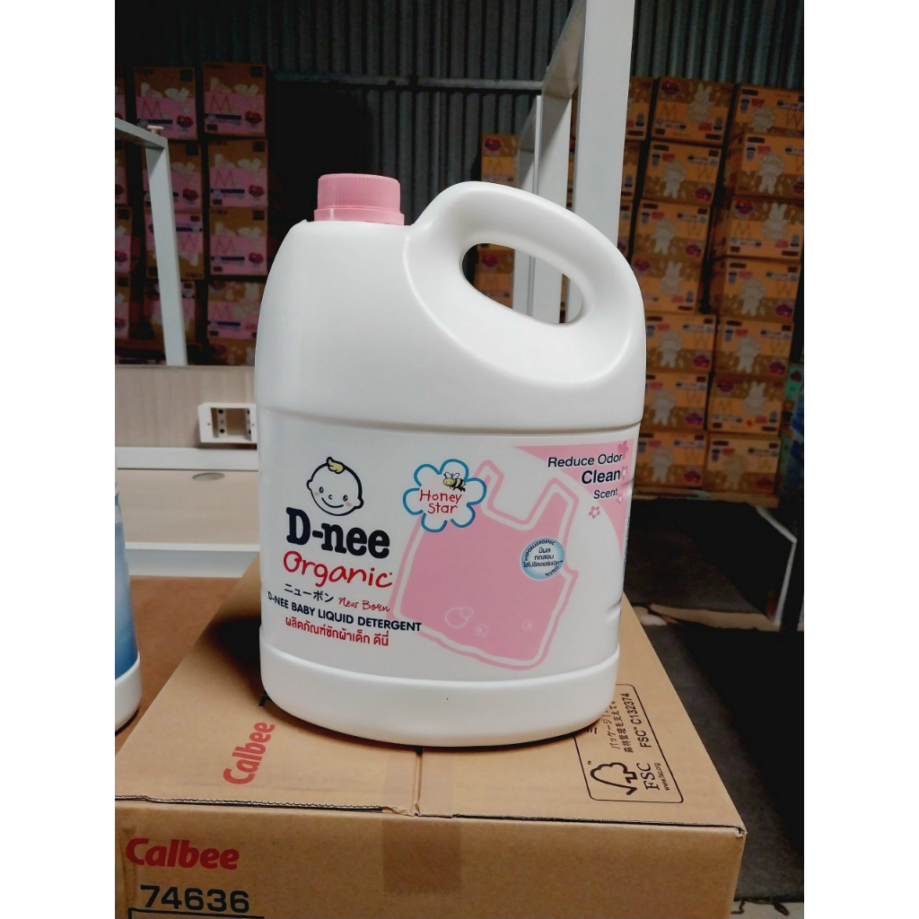 Dnee - Nước giặt Dnee Thái Lan dạng can 3000ml