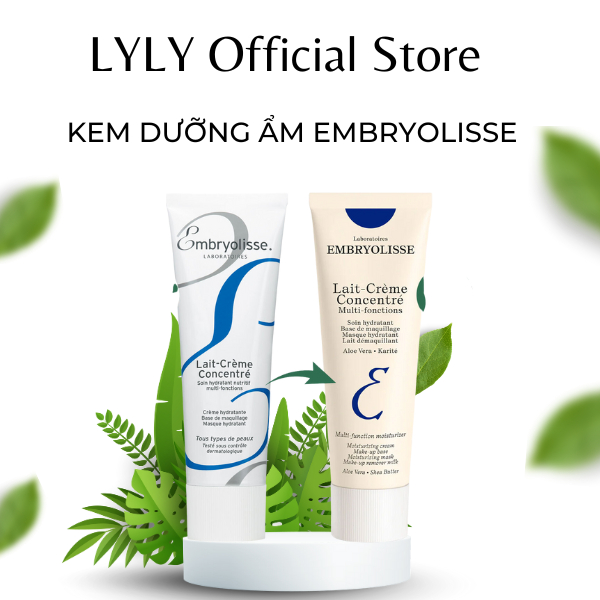 Kem Dưỡng Ẩm Embryolisse Siêu Phục Hồi Tái Tạo Da Lait Crème Concentré Tuýp 30ml - 75ml