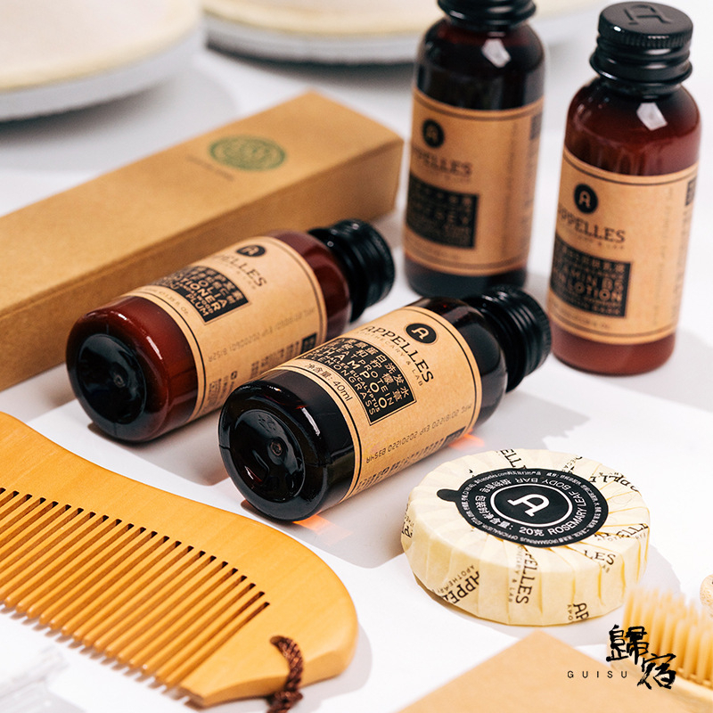 Bộ Dầu Gội, Sữa Tắm, Kem dưỡng Nhãn Hiệu Australia Appelles 40ml chuyên dùng trong Khách sạn 5 sao Vinpearl
