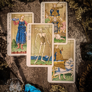 Bộ Bài Visconti Tarot (Mini Edition) (Guu Tarot Shop)