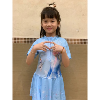 Bộ bơi váy liền thân elsa