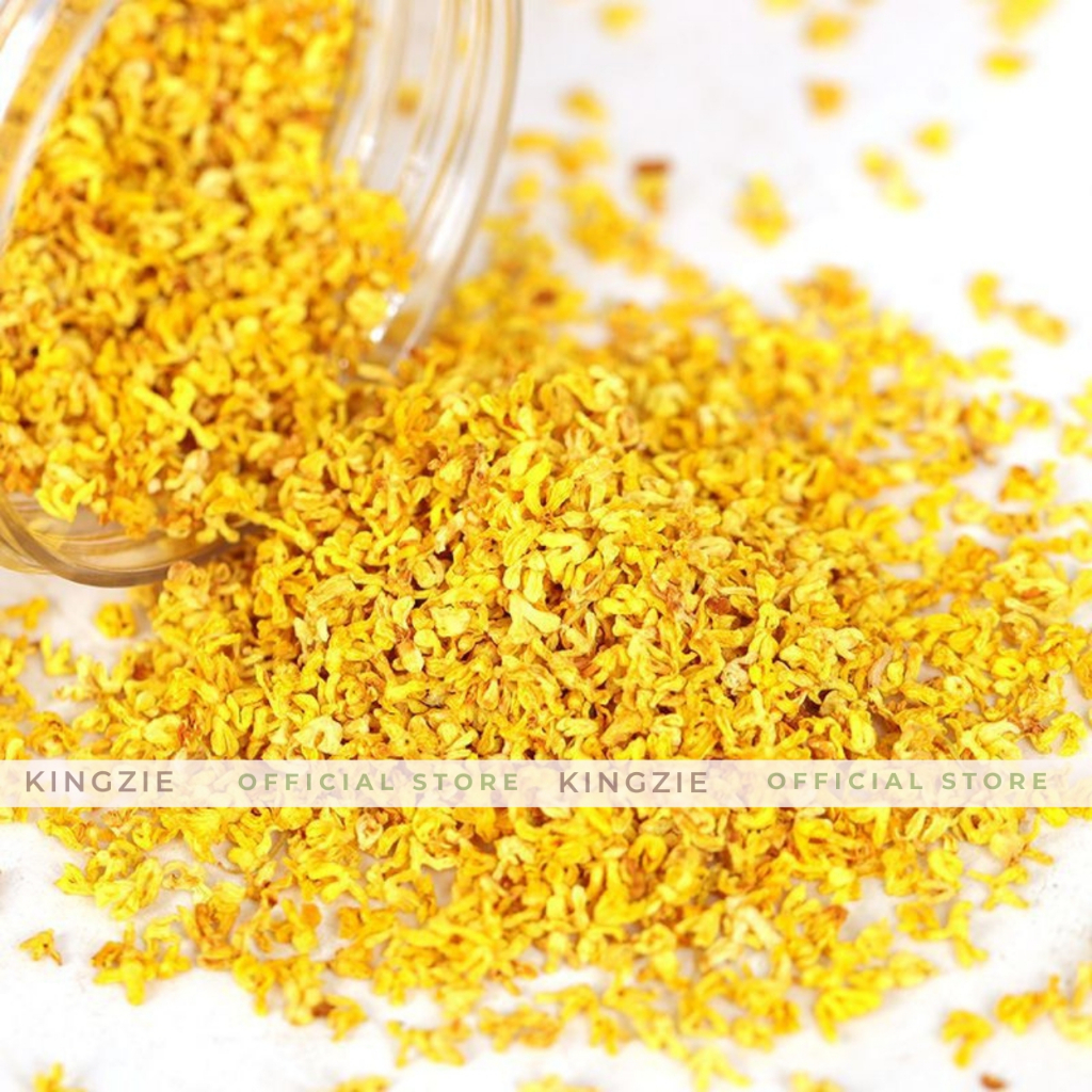 Quế Hoa Sấy Khô 100gr Thượng Hạng KINGZIE Giúp Dưỡng Nhan, Ngủ Ngon