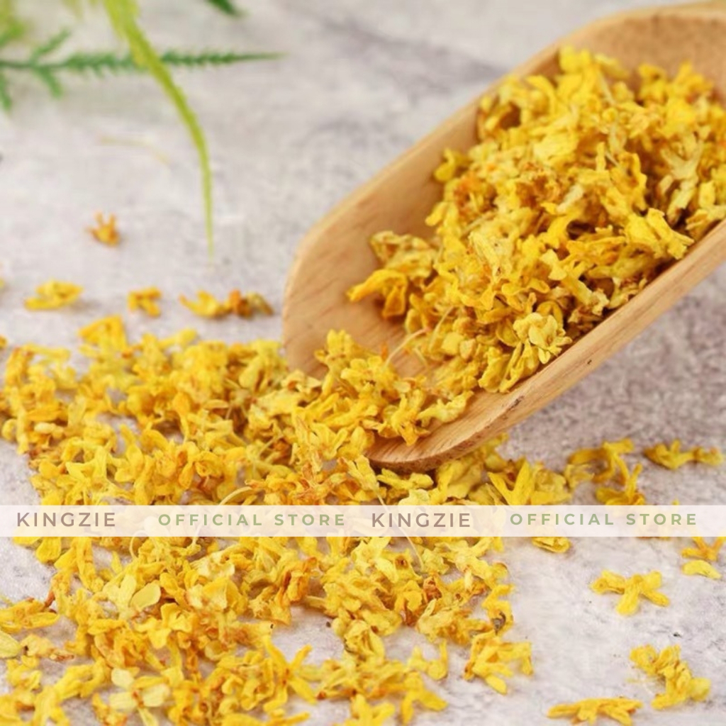 Quế Hoa Sấy Khô 100gr Thượng Hạng KINGZIE Giúp Dưỡng Nhan, Ngủ Ngon