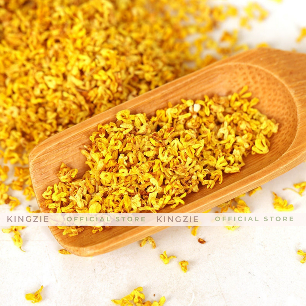Quế Hoa Sấy Khô 100gr Thượng Hạng KINGZIE Giúp Dưỡng Nhan, Ngủ Ngon