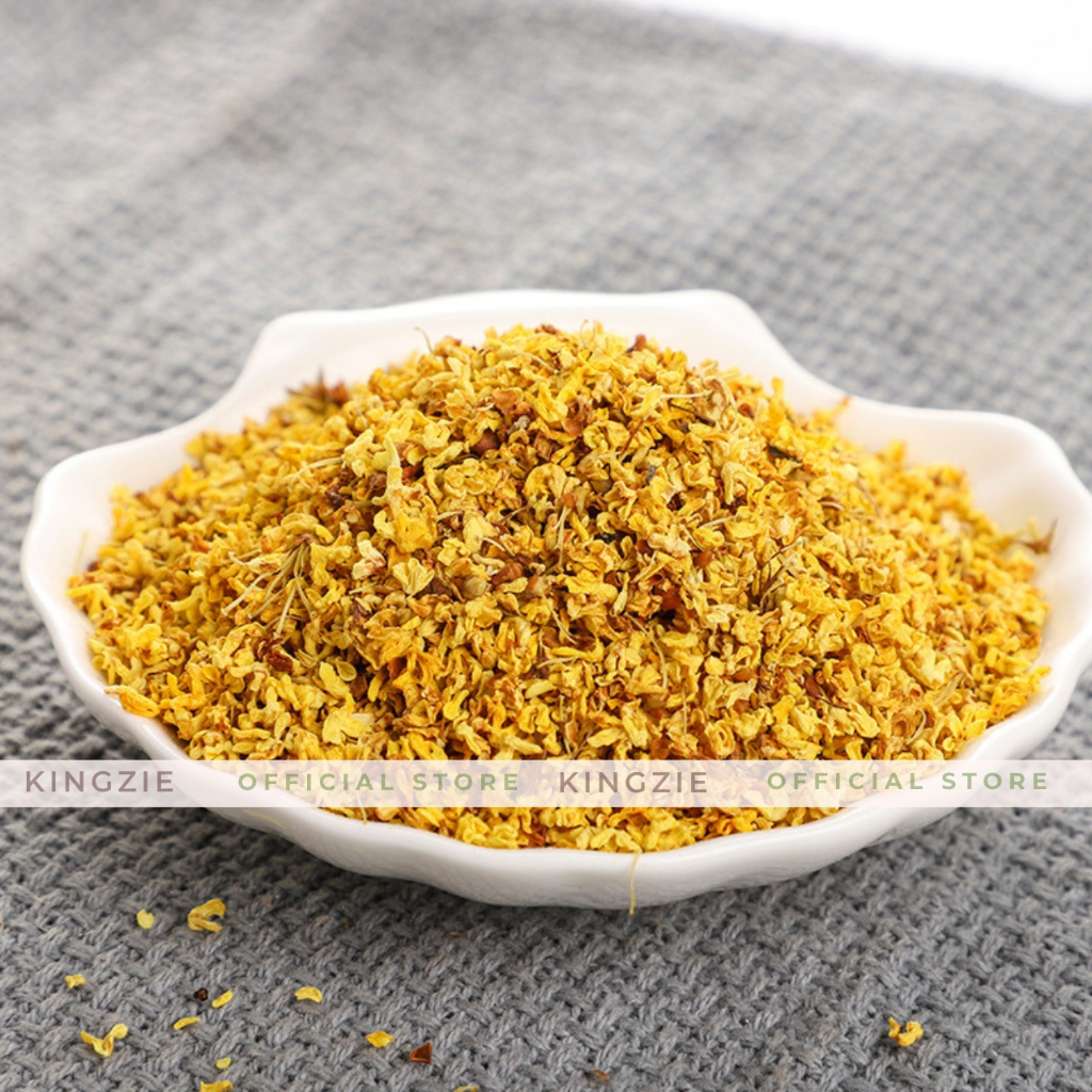 Quế Hoa Sấy Khô 100gr Thượng Hạng KINGZIE Giúp Dưỡng Nhan, Ngủ Ngon