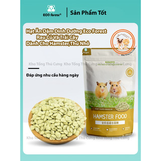  Thức ăn hạt ăn dặm dinh dưỡng bổ sung trái cây và rau củ Eco Forest cho chuột hamster,sóc,bổ sung vitamin,canxi tốt ngon 