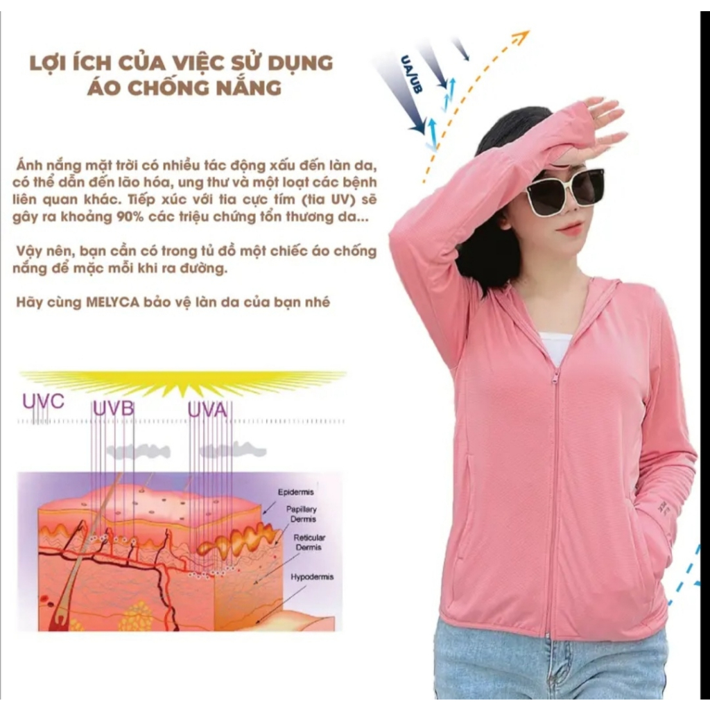 Các sai lầm phổ biến khi mặc áo chống nắng khiến da vẫn bị tác hại của nắng tấn công.