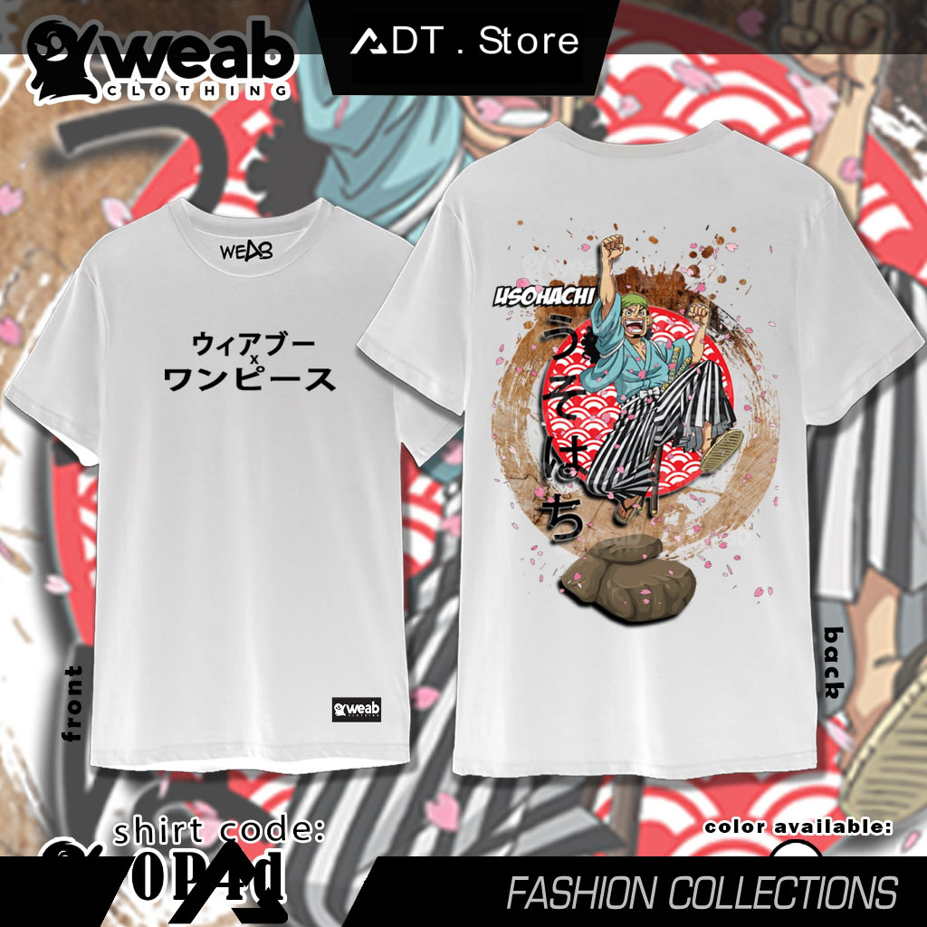 Áo thun hình WEAB CLOTHING ONE PIECE cực chất giá rẻ mẫu HOT bán chạy