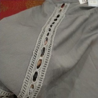 Áo sơ mi kiểu màu xám NEW size M,L