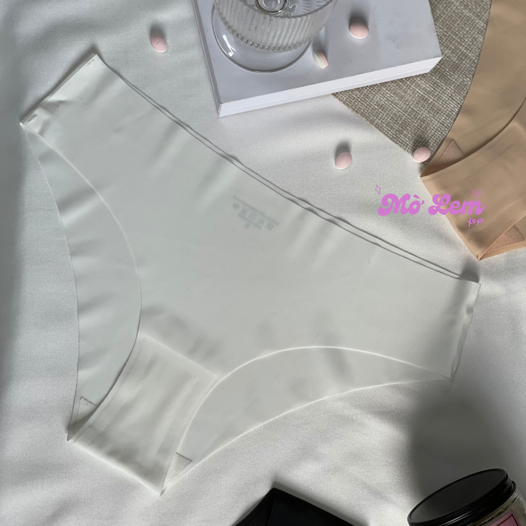 COMBO 3 Quần Lót Nữ Cao Cấp Thun Lạnh Cotton Trơn Đúc Su Không Viền | Molem.bodycare 3FB