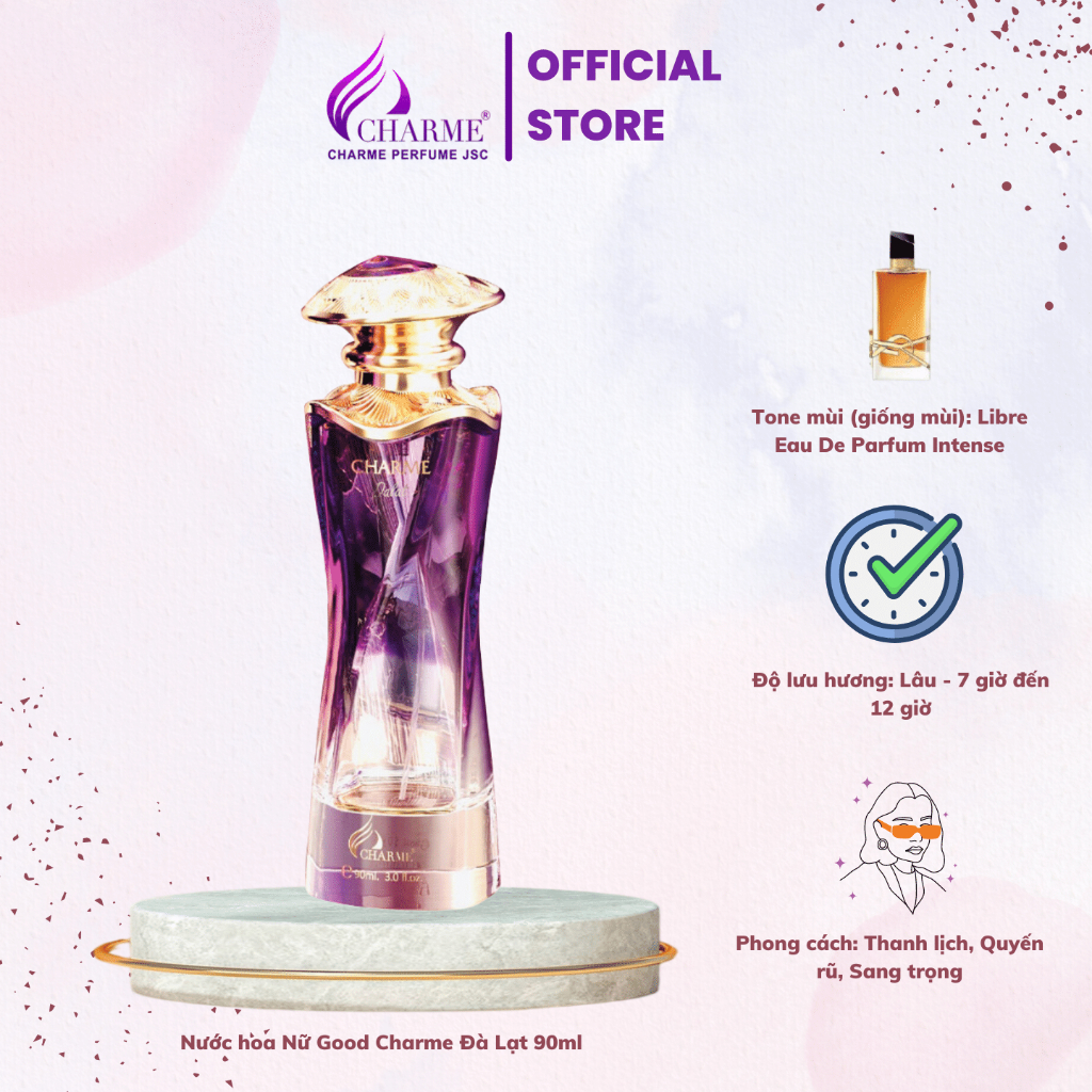 Nước hoa Nữ Good Charme Đà Lạt 90ml