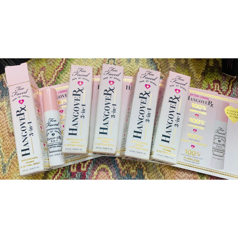 Xịt lót / khóa nền too faced minisize 2ml