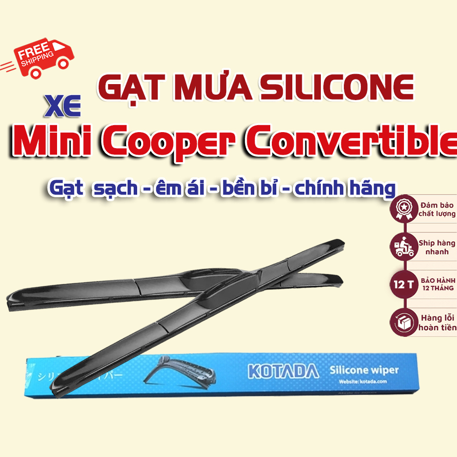 Gạt mưa Mini Cooper Convertible | Gạt mưa ô tô Mini Cooper Convertible