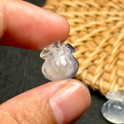 Mặt Túi Tiền Đá Moonstone Mặt Trăng tự nhiên