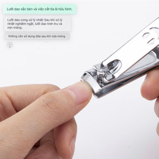 Cắt móng tay inox loại lớn cao cấp 8,5cm