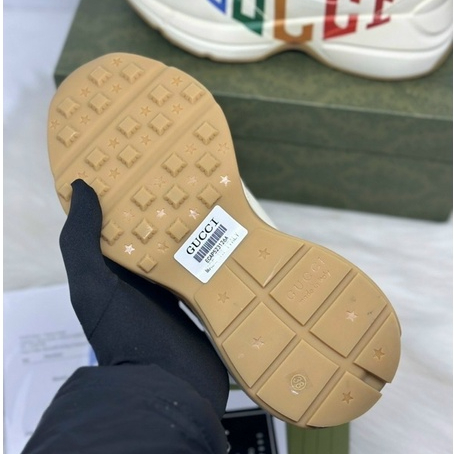 Giày Gucci Rhyton Glitter Sneaker Leather Logo - Giày Sneaker Thể Thao Thời Trang Nam Nữ hàng full box, bill/Giày Quảng | BigBuy360 - bigbuy360.vn
