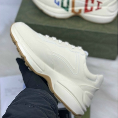 Giày Gucci Rhyton Glitter Sneaker Leather Logo - Giày Sneaker Thể Thao Thời Trang Nam Nữ hàng full box, bill/Giày Quảng | BigBuy360 - bigbuy360.vn