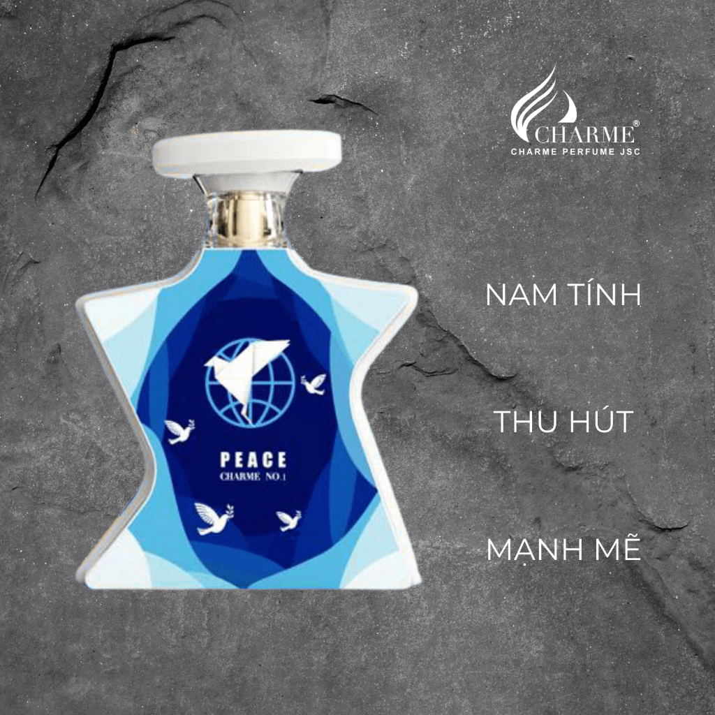 Nước hoa nam thơm lâu No.1 Charme Peace 15ml hương tươi mát