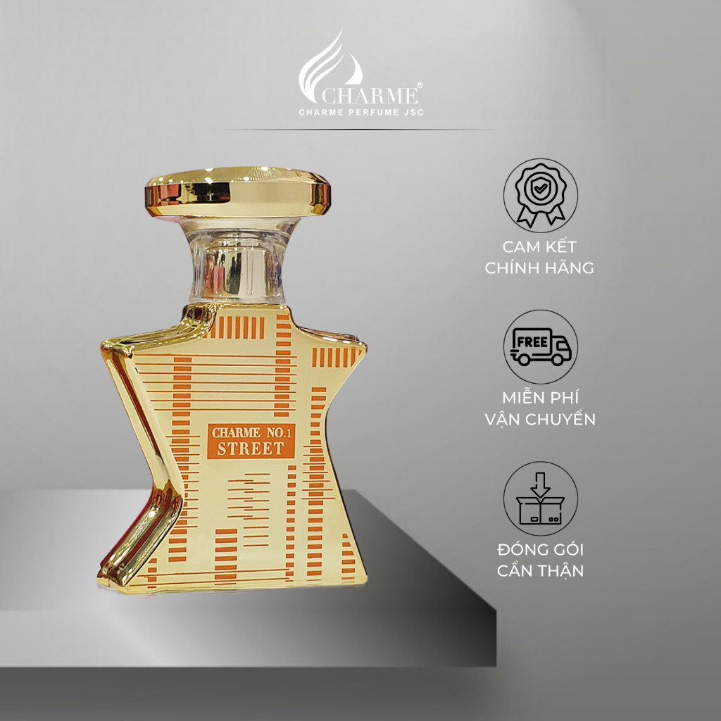 Nước Hoa Unisex Charme No.1 Street, cuốn hút, tinh tế và sang trọng chai 15ml